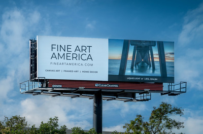 Liesl Walsh Wins Fine Art America Billboard Contest